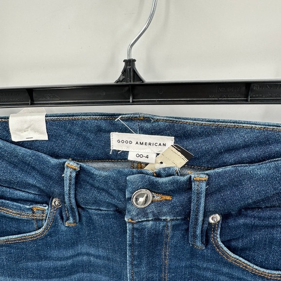 GOOD AMERICAN NWT ALWAYS FITS GOOD CLASSIC in Blue822 // Sz 00-4 - Picture 7 of 12